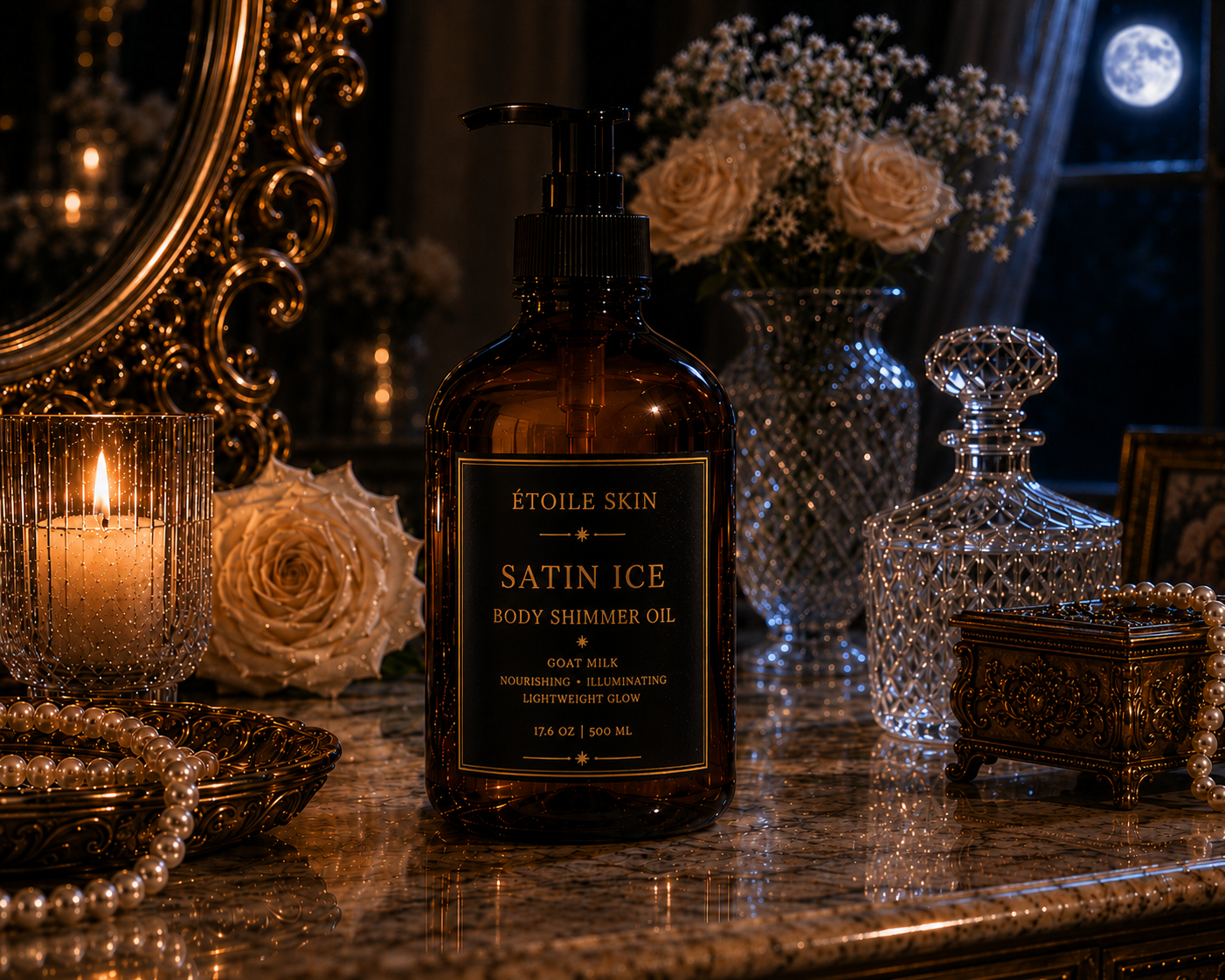 SATIN ICE SHIMMER OIL